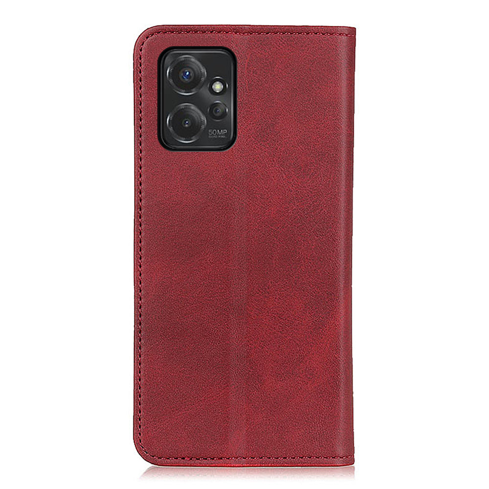 For Motorola Moto G Power 5G Wallet Stand Phone Case Split Leather + TPU Cell Phone Cover