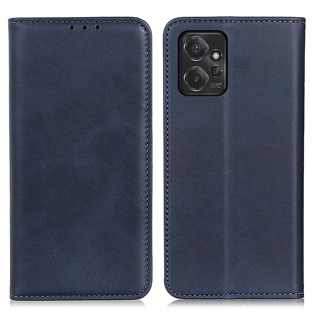 For Motorola Moto G Power 5G Wallet Stand Phone Case Split Leather + TPU Cell Phone Cover