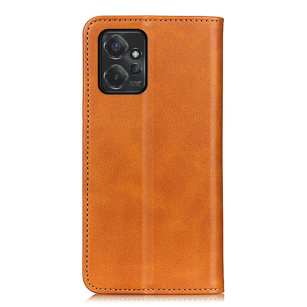 For Motorola Moto G Power 5G Wallet Stand Phone Case Split Leather + TPU Cell Phone Cover