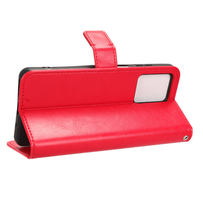 Wallet Case for Blackview A53 / A53 Pro PU Leather Crazy Horse Texture Phone Cover with Stand