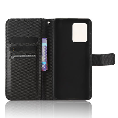 Diamond Texture Shell for Blackview A53 / A53 Pro PU Leather Wallet Case Flip Stand Phone Cover