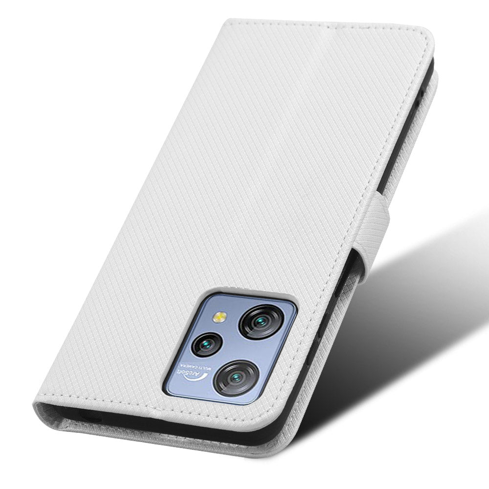 Diamond Texture Shell for Blackview A53 / A53 Pro PU Leather Wallet Case Flip Stand Phone Cover