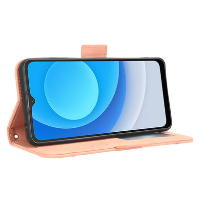 For Blackview A53 / A53 Pro Multiple Card Slots Leather Phone Case Drop-proof Stand Wallet Cover