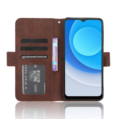 For Blackview A53 / A53 Pro Multiple Card Slots Leather Phone Case Drop-proof Stand Wallet Cover