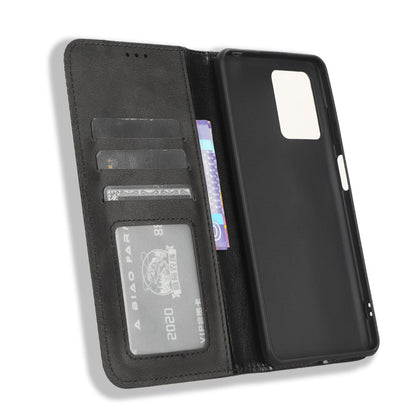 For Blackview A53 / A53 Pro Vintage PU Leather Magnetic Case Stand Wallet Flip Phone Cover