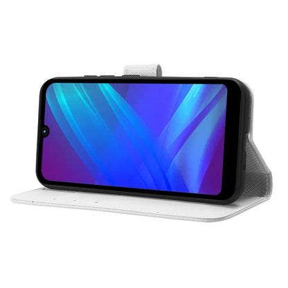 Diamond Texture Shell for Itel A26 PU Leather Wallet Folio Flip Case Stand Phone Cover