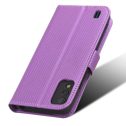 Diamond Texture Shell for Itel A26 PU Leather Wallet Folio Flip Case Stand Phone Cover