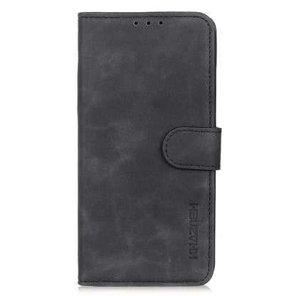 KHAZNEH For Oppo A1 5G / A98 5G / F23 5G Anti-Fingerprint Cell Phone Cover Stand Wallet Retro Leather Phone Case