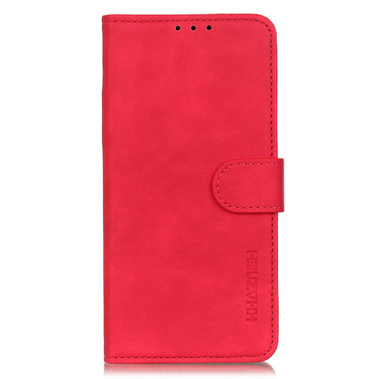 KHAZNEH For Oppo A1 5G / A98 5G / F23 5G Anti-Fingerprint Cell Phone Cover Stand Wallet Retro Leather Phone Case