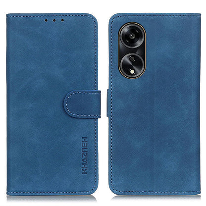 KHAZNEH For Oppo A1 5G / A98 5G / F23 5G Anti-Fingerprint Cell Phone Cover Stand Wallet Retro Leather Phone Case