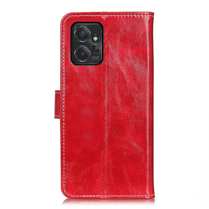 For Motorola Moto G Power 5G Wallet Stand Phone Leather Case Retro Crazy Horse Texture Phone Cover