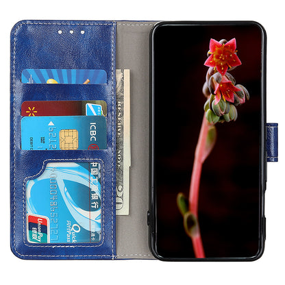 For Motorola Moto G Power 5G Wallet Stand Phone Leather Case Retro Crazy Horse Texture Phone Cover