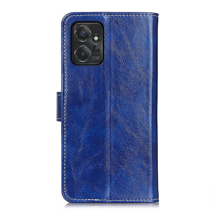 For Motorola Moto G Power 5G Wallet Stand Phone Leather Case Retro Crazy Horse Texture Phone Cover