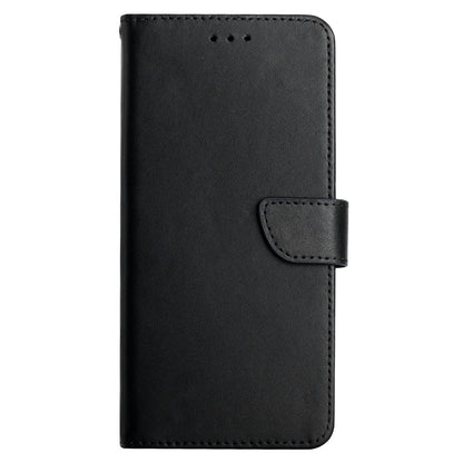 HT02 Stand Phone Case for Xiaomi Poco F5 5G / Redmi Note 12 Turbo , Genuine Cow Leather Nappa Texture Wallet Flip Cover