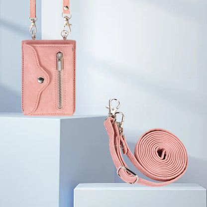 Kickstand Phone Case for Samsung Galaxy Z Flip4 5G RFID Blocking Card Bag PU Leather+TPU Cover