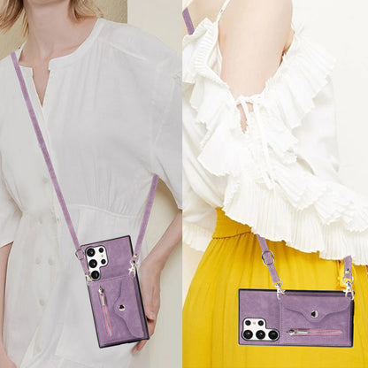 Kickstand Shell for Samsung Galaxy S23 Ultra RFID Blocking Card Bag Phone Case PU Leather+TPU Cover