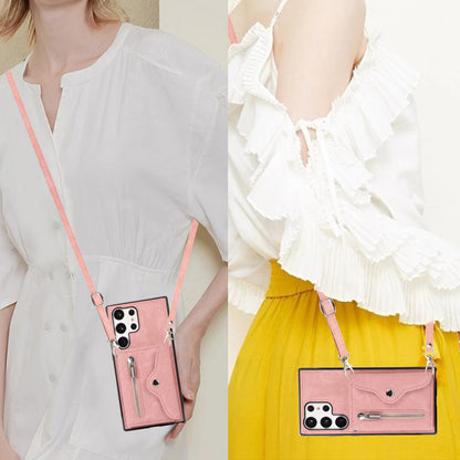 Kickstand Shell for Samsung Galaxy S23 Ultra RFID Blocking Card Bag Phone Case PU Leather+TPU Cover