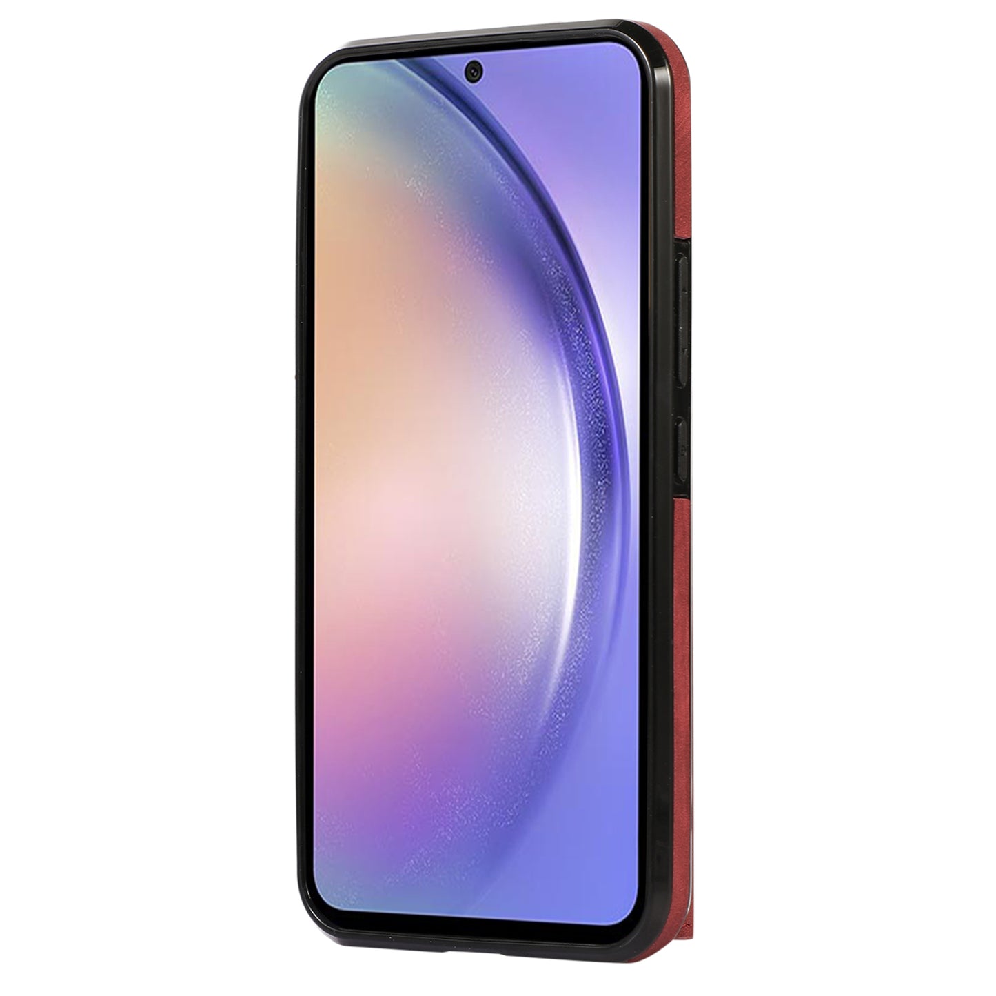 For Samsung Galaxy A24 4G Wallet Design Phone Case RFID Blocking Card Bag Kickstand PU Leather+TPU Cover