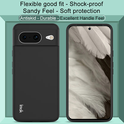 IMAK UC-3 Series Matte Soft Case for Google Pixel 8 , Shockproof TPU Phone Back Cover
