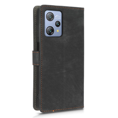 RFID Blocking Wallet Cover for Blackview A53 / A53 Pro , PU Leather Foldable Stand Phone Case with Strap