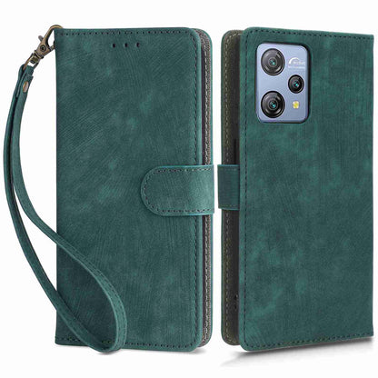 RFID Blocking Wallet Cover for Blackview A53 / A53 Pro , PU Leather Foldable Stand Phone Case with Strap