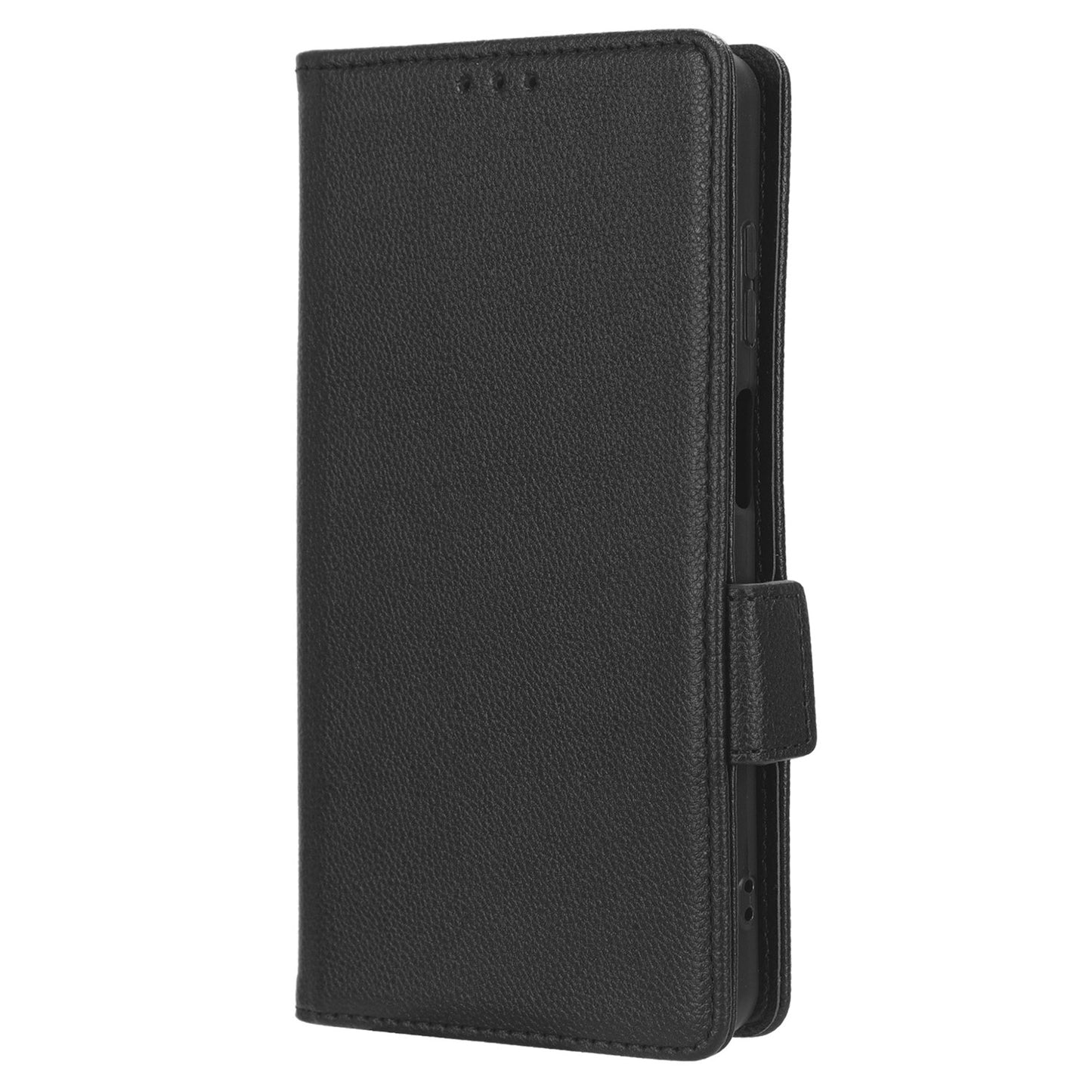 Litchi Texture Leather Case for Blackview A53 / A53 Pro Viewing Stand Phone Wallet Cover