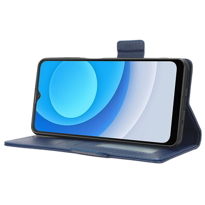 Litchi Texture Leather Case for Blackview A53 / A53 Pro Viewing Stand Phone Wallet Cover