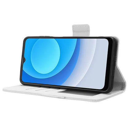 Litchi Texture Leather Case for Blackview A53 / A53 Pro Viewing Stand Phone Wallet Cover