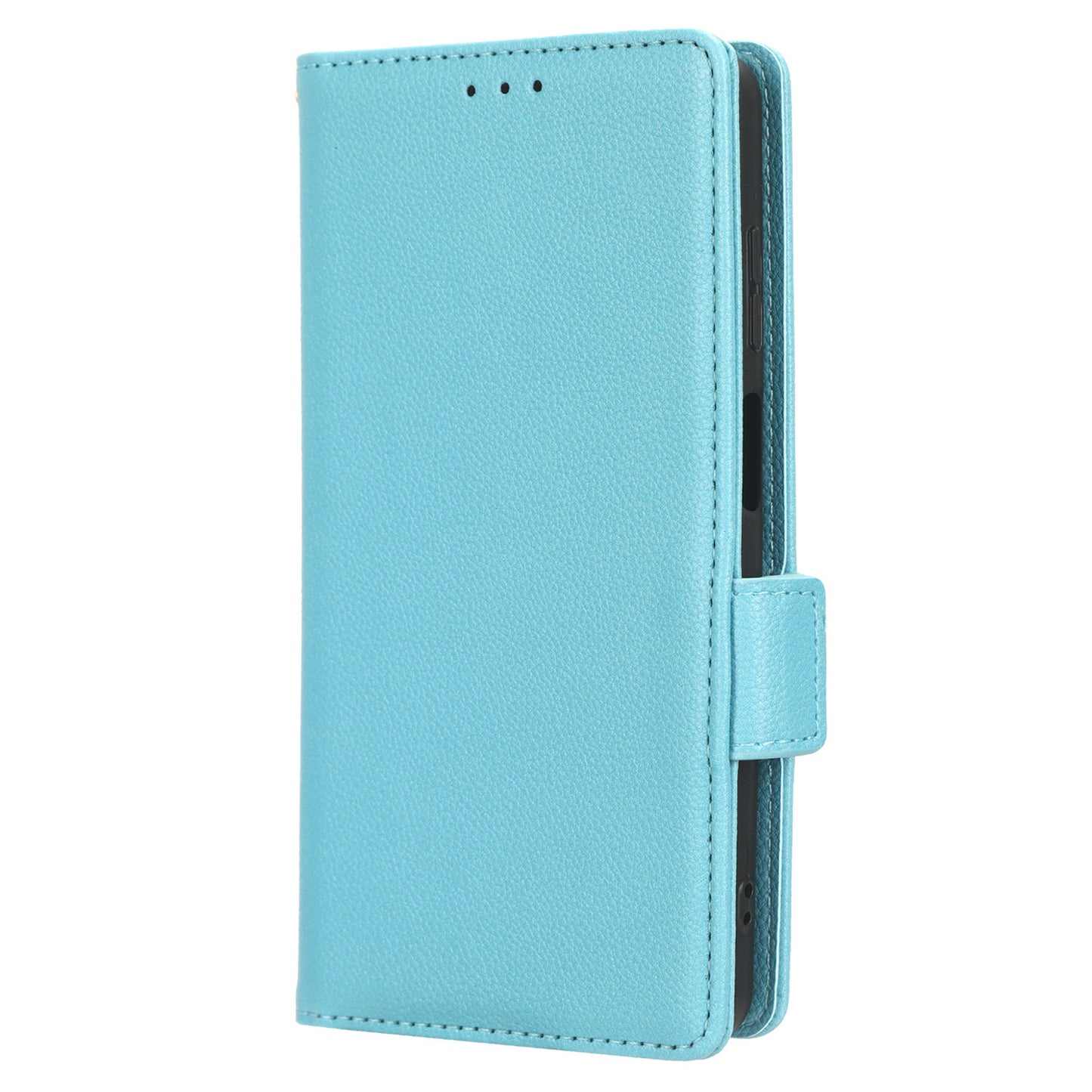 Litchi Texture Leather Case for Blackview A53 / A53 Pro Viewing Stand Phone Wallet Cover