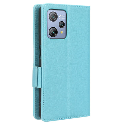 Litchi Texture Leather Case for Blackview A53 / A53 Pro Viewing Stand Phone Wallet Cover