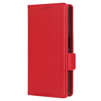 Litchi Texture Leather Case for Blackview A53 / A53 Pro Viewing Stand Phone Wallet Cover