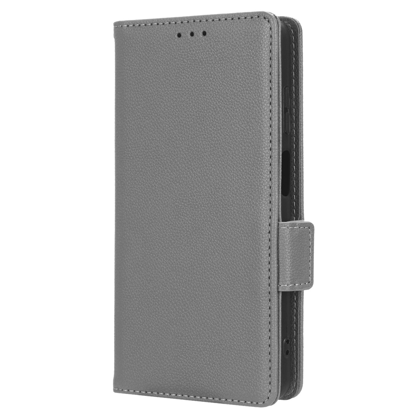 Litchi Texture Leather Case for Blackview A53 / A53 Pro Viewing Stand Phone Wallet Cover