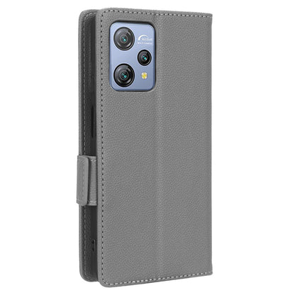 Litchi Texture Leather Case for Blackview A53 / A53 Pro Viewing Stand Phone Wallet Cover