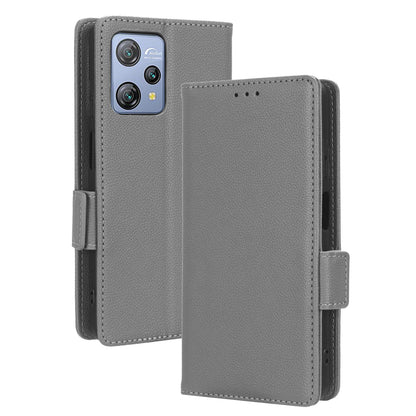 Litchi Texture Leather Case for Blackview A53 / A53 Pro Viewing Stand Phone Wallet Cover