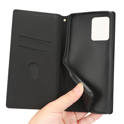 Phone Case for Blackview A53 / A53 Pro Stand Wallet PU Leather Rhombus Imprinted Anti-drop Cover