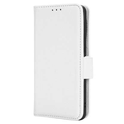 Litchi Texture Leather Case for Huawei P60 Art Scratch Proof Stand Phone Wallet Cover