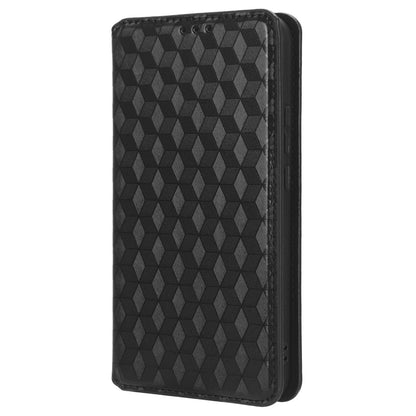 For Huawei nova 11 Pro / nova 11 Ultra Wallet Phone Case PU Leather Rhombus Imprinted Cover with Stand