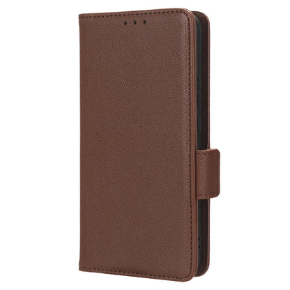 For Huawei nova 11 PU Leather Wallet Case Litchi Texture Stand Phone Cover with Strap