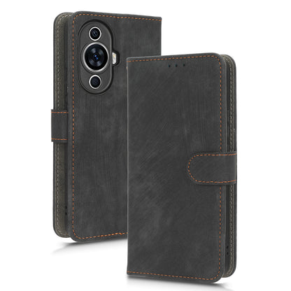 RFID Blocking Phone Leather Case for Huawei nova 11 , Cell Phone Wallet Stand Cover with Strap