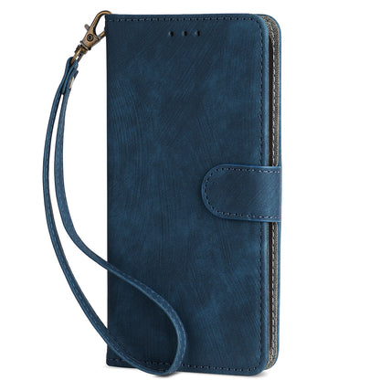 RFID Blocking Phone Leather Case for Huawei nova 11 , Cell Phone Wallet Stand Cover with Strap