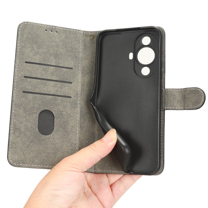 RFID Blocking Phone Leather Case for Huawei nova 11 , Cell Phone Wallet Stand Cover with Strap