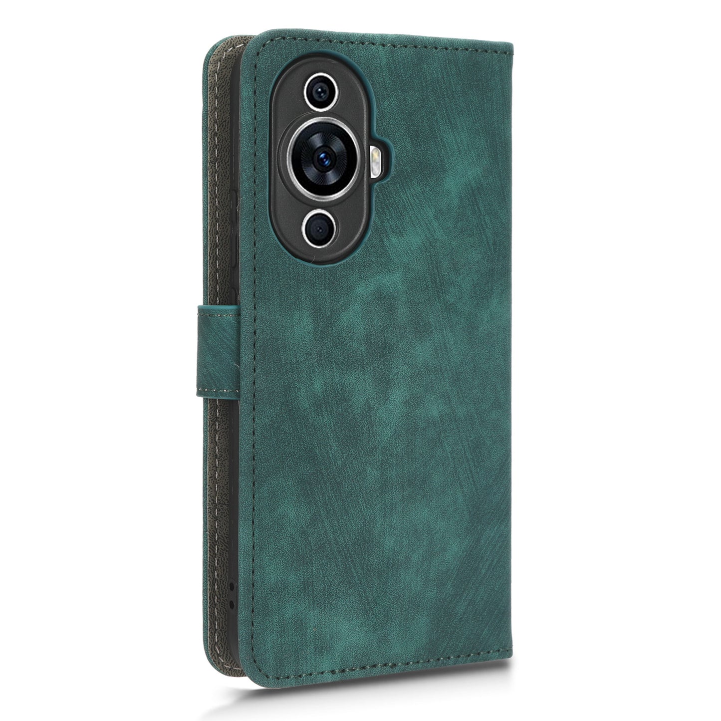 RFID Blocking Phone Leather Case for Huawei nova 11 , Cell Phone Wallet Stand Cover with Strap