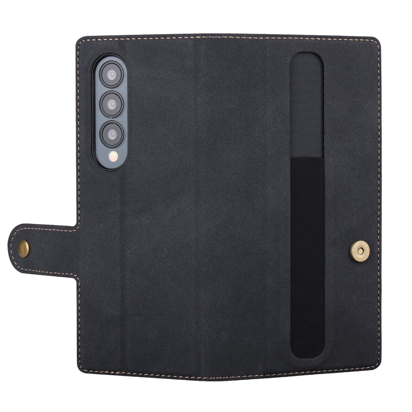 VILI PR Series For Samsung Galaxy Z Fold4 5G Stand Wallet Case Anti-Scratch PU Leather+PC Phone Cover