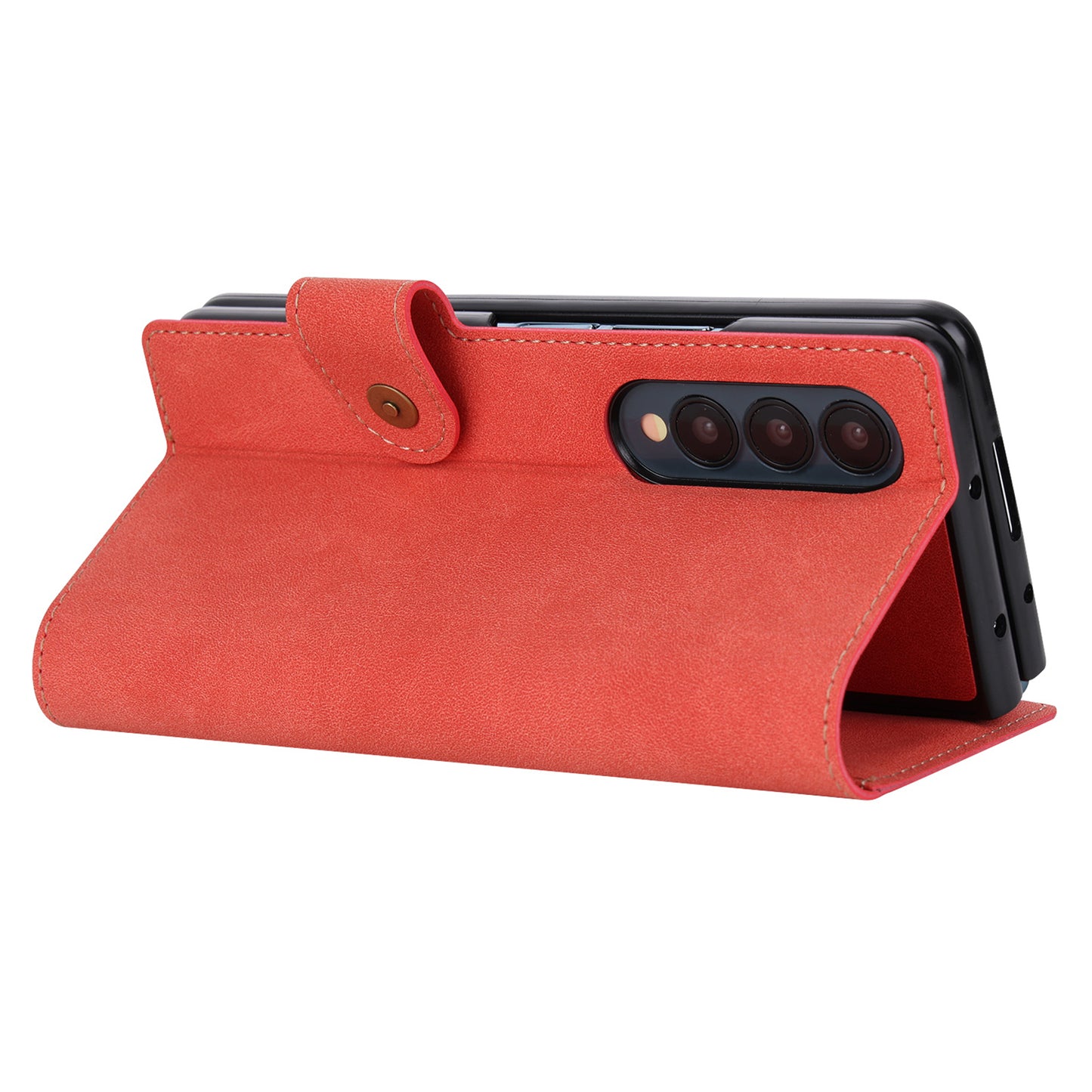 VILI PR Series For Samsung Galaxy Z Fold4 5G Stand Wallet Case Anti-Scratch PU Leather+PC Phone Cover