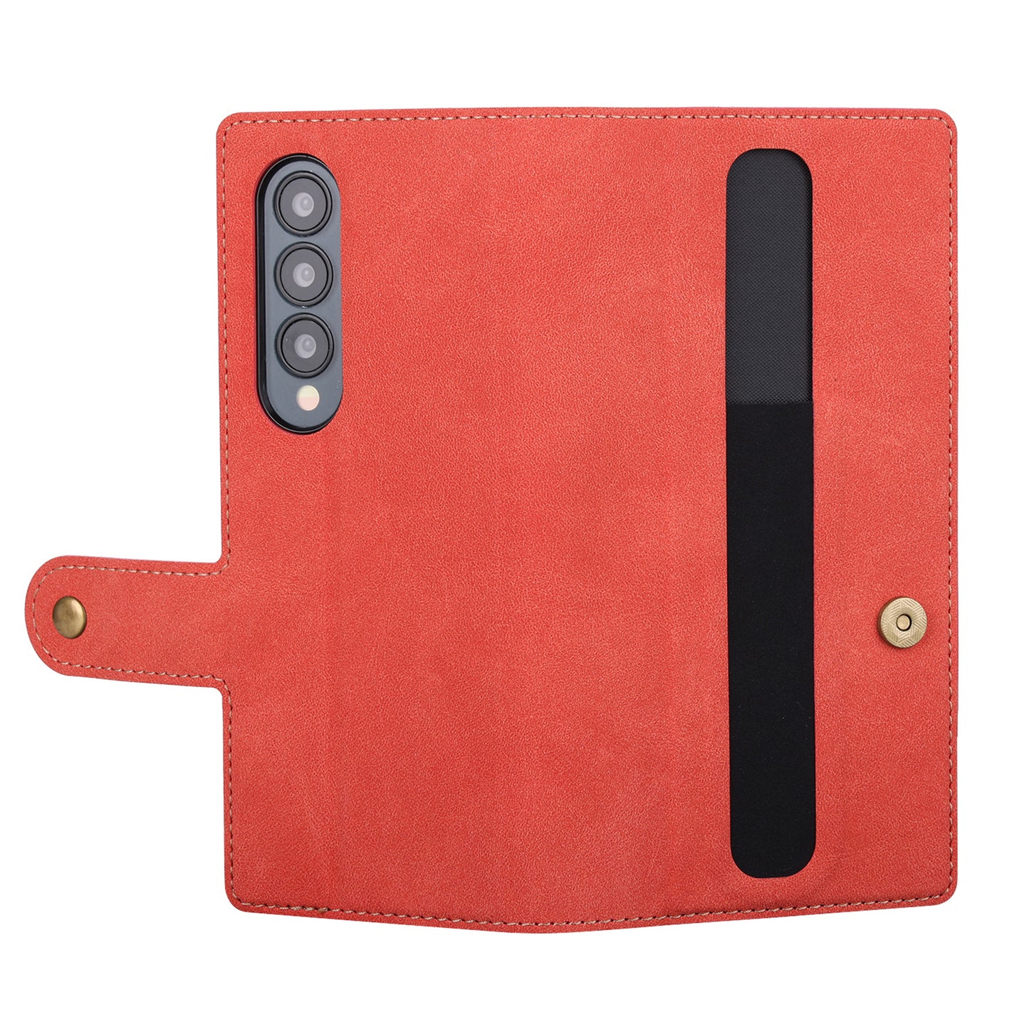 VILI PR Series For Samsung Galaxy Z Fold4 5G Stand Wallet Case Anti-Scratch PU Leather+PC Phone Cover