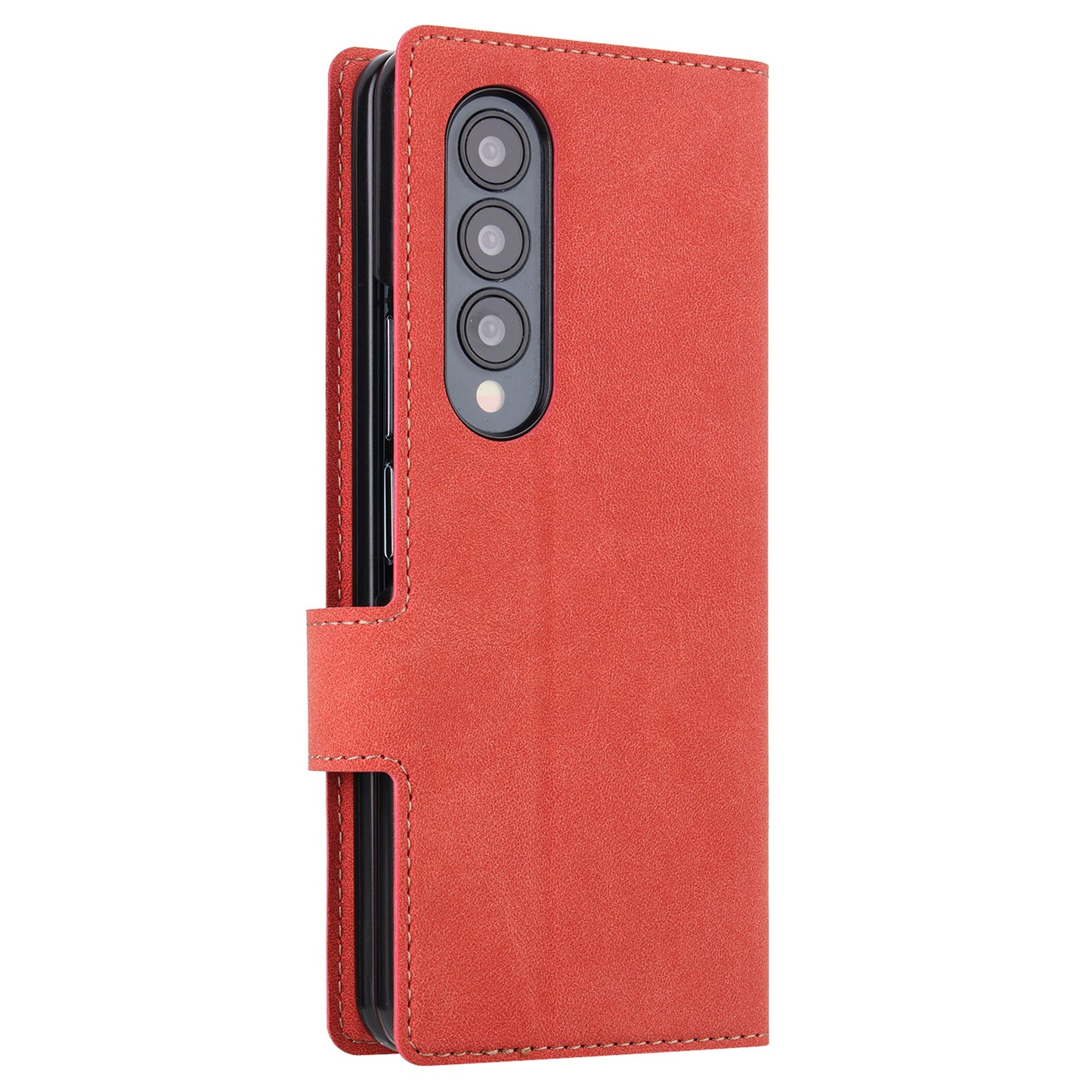 VILI PR Series For Samsung Galaxy Z Fold4 5G Stand Wallet Case Anti-Scratch PU Leather+PC Phone Cover