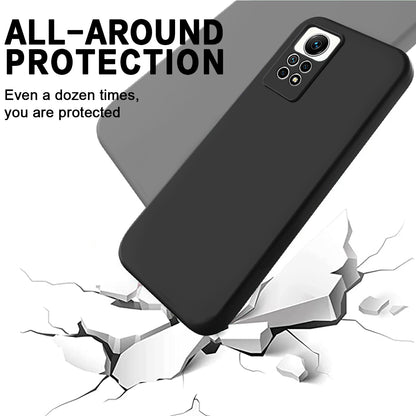 For Xiaomi Redmi Note 12 Pro 4G Liquid Silicone Drop-proof Cover Soft Lining Phone Case