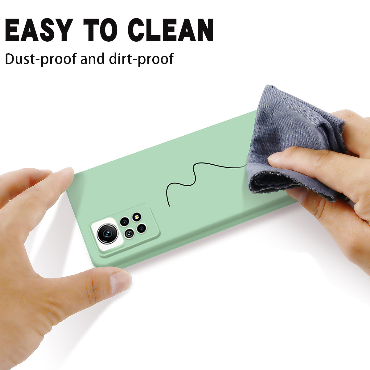 For Xiaomi Redmi Note 12 Pro 4G Liquid Silicone Drop-proof Cover Soft Lining Phone Case