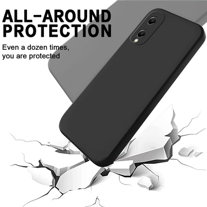 For Itel A18 Liquid Silicone Flexible Phone Case Soft Lining Cell Phone Back Cover