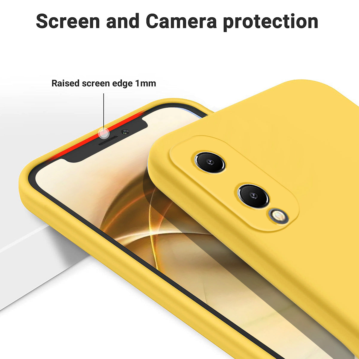 For Itel A18 Liquid Silicone Flexible Phone Case Soft Lining Cell Phone Back Cover